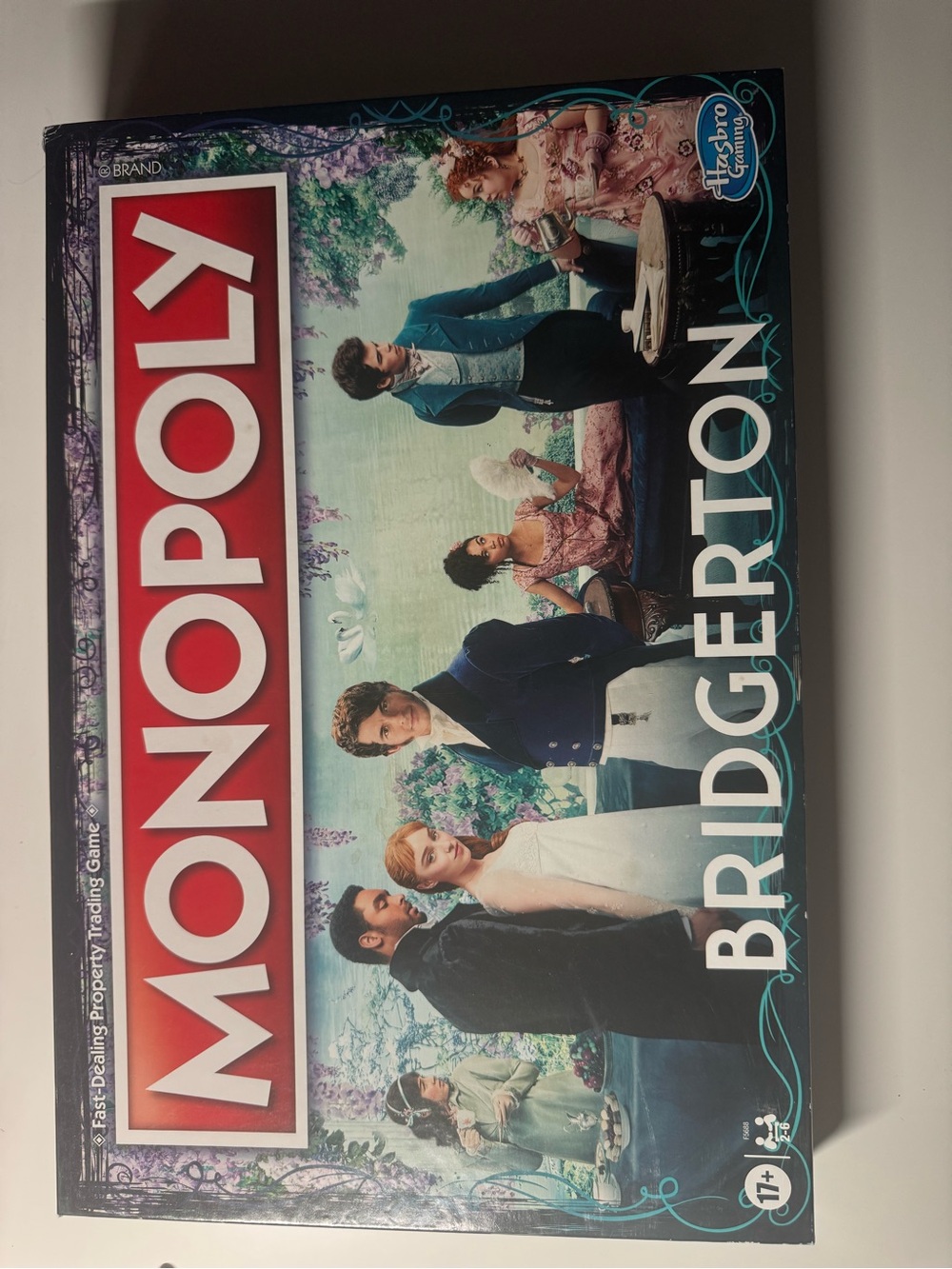 Official Monopoly Bridgerton - Complete Board Game - Hasbro Netflix - Like New